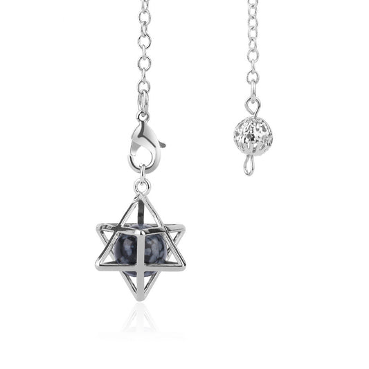 Ciondolo merkaba cristallo