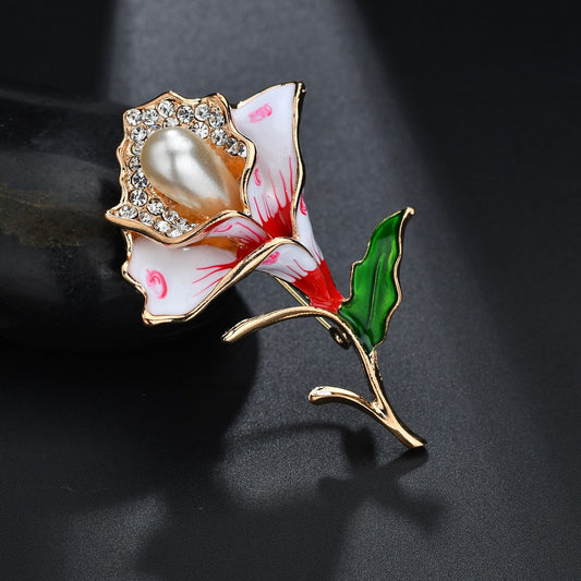 Spilla Fiore Perla