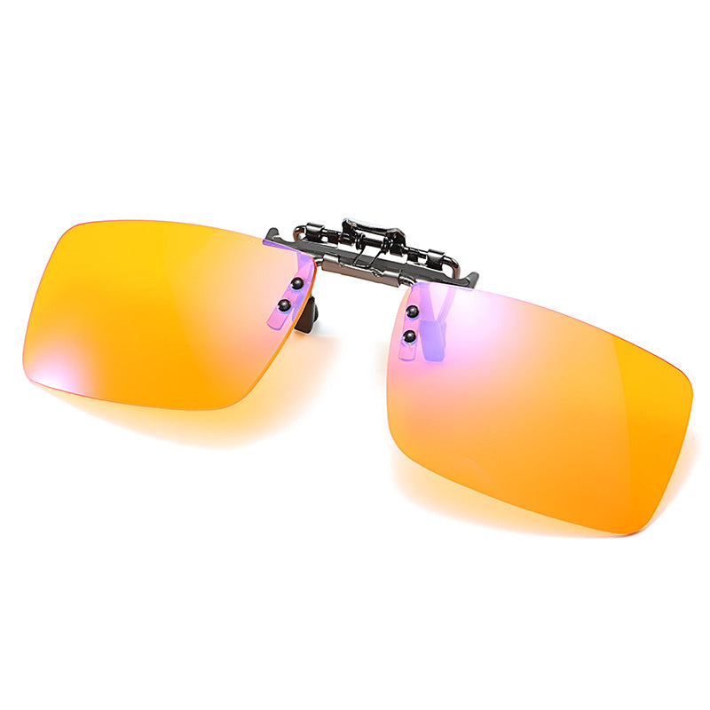 Occhiali clip antiluce blu