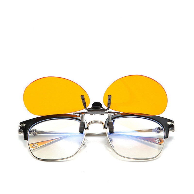 Occhiali clip antiluce blu