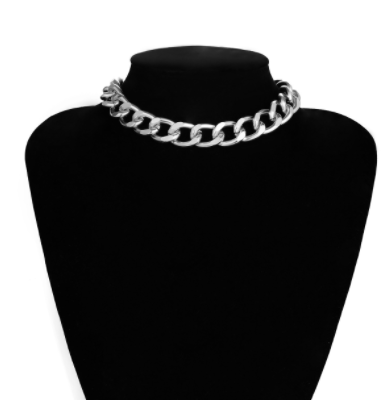 Collana perla punk