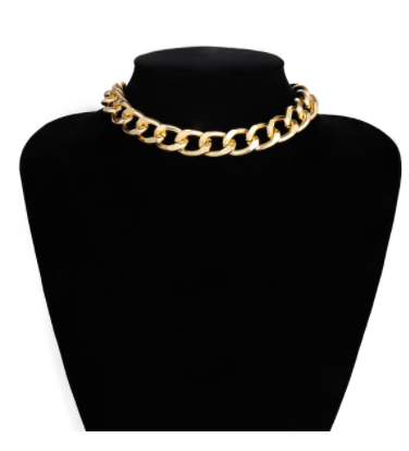 Collana perla punk