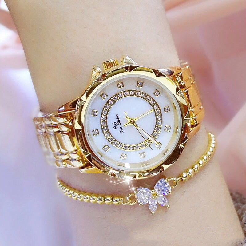 Orologio donna diamante a maglie