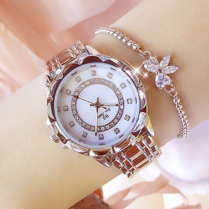 Orologio donna diamante a maglie