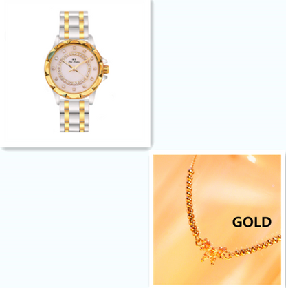Orologio donna diamante a maglie