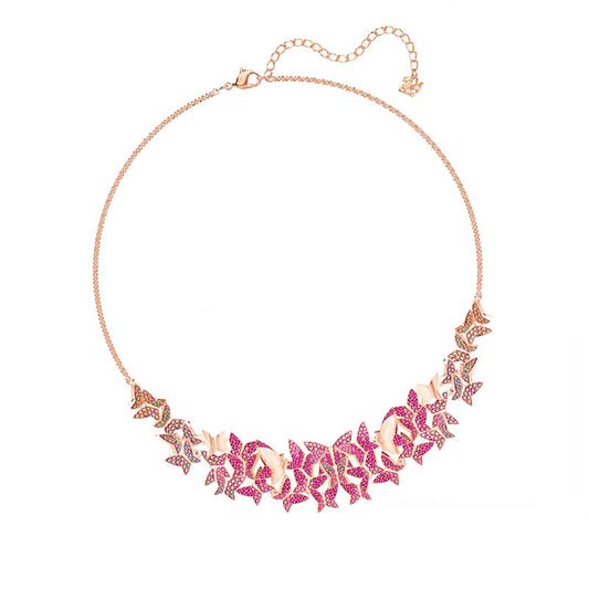Collana farfalla con nappa