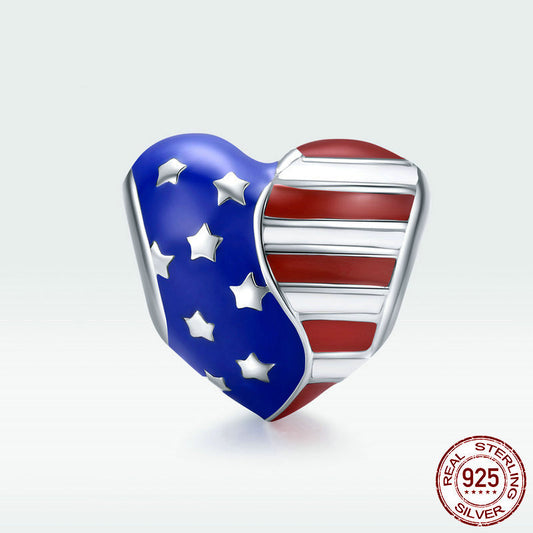 Charm cuore a goccia
