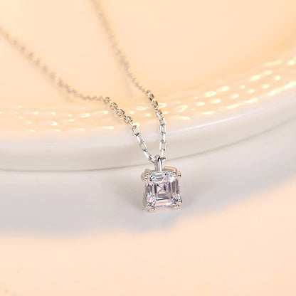 Collana argento e zircone