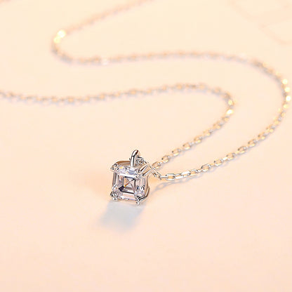 Collana argento e zircone