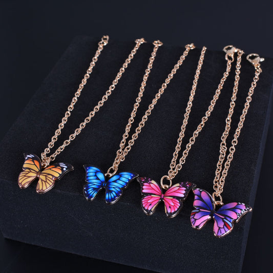 Bracciale farfalla multicolore