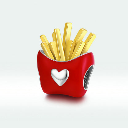 Charm smaltato