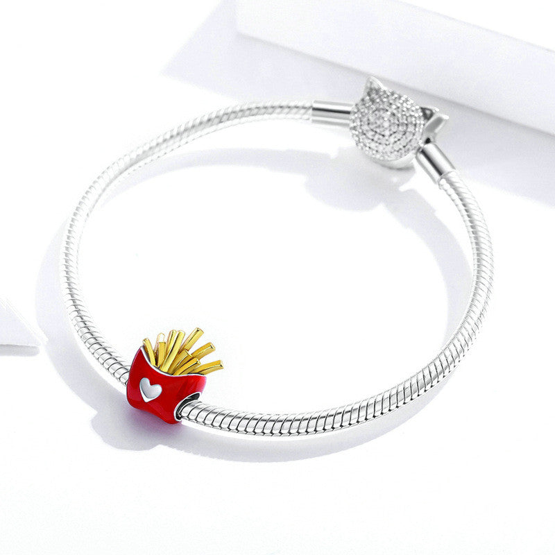 Charm smaltato