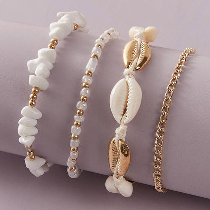 Set 4 cavigliere spiaggia