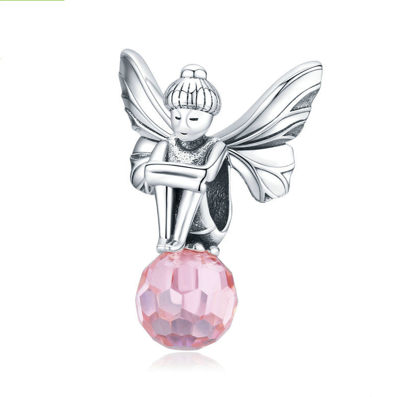 Braccialetto argento sterling con perline