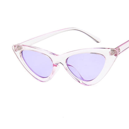 Occhiali da sole cat eye con inserto