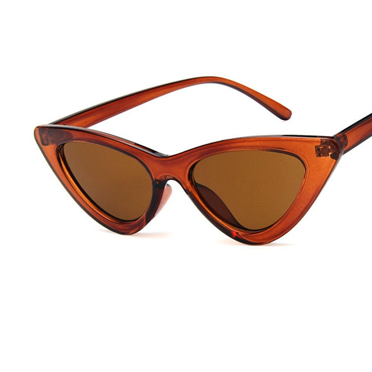 Occhiali da sole cat eye con inserto