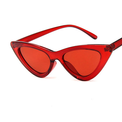 Occhiali da sole cat eye con inserto