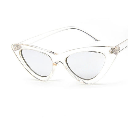 Occhiali da sole cat eye con inserto