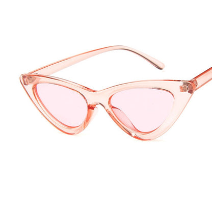 Occhiali da sole cat eye con inserto