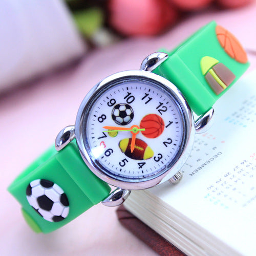 Orologio con quadrante calcio