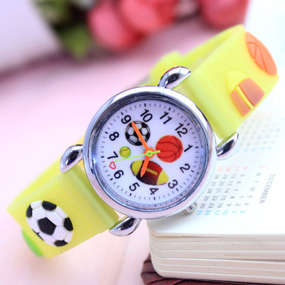 Orologio con quadrante calcio