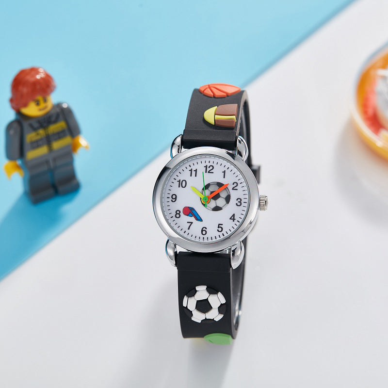 Orologio con quadrante calcio