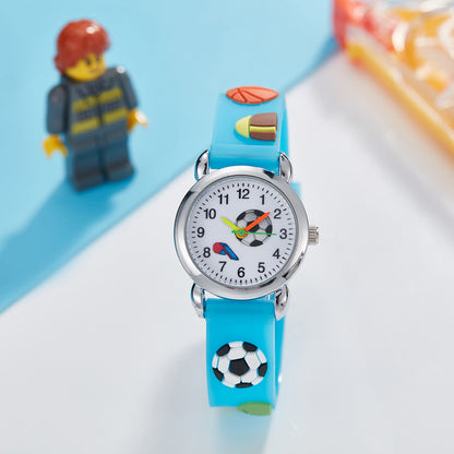 Orologio con quadrante calcio
