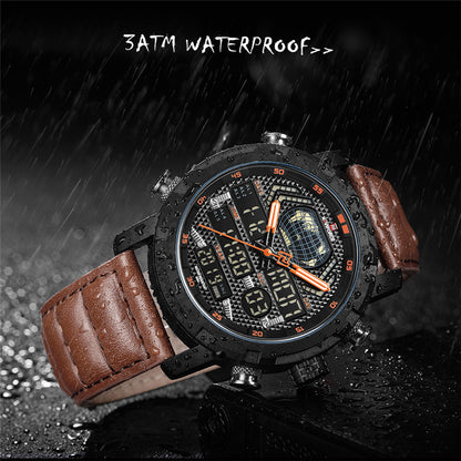 Orologio doppio display sportivo multifunzionale