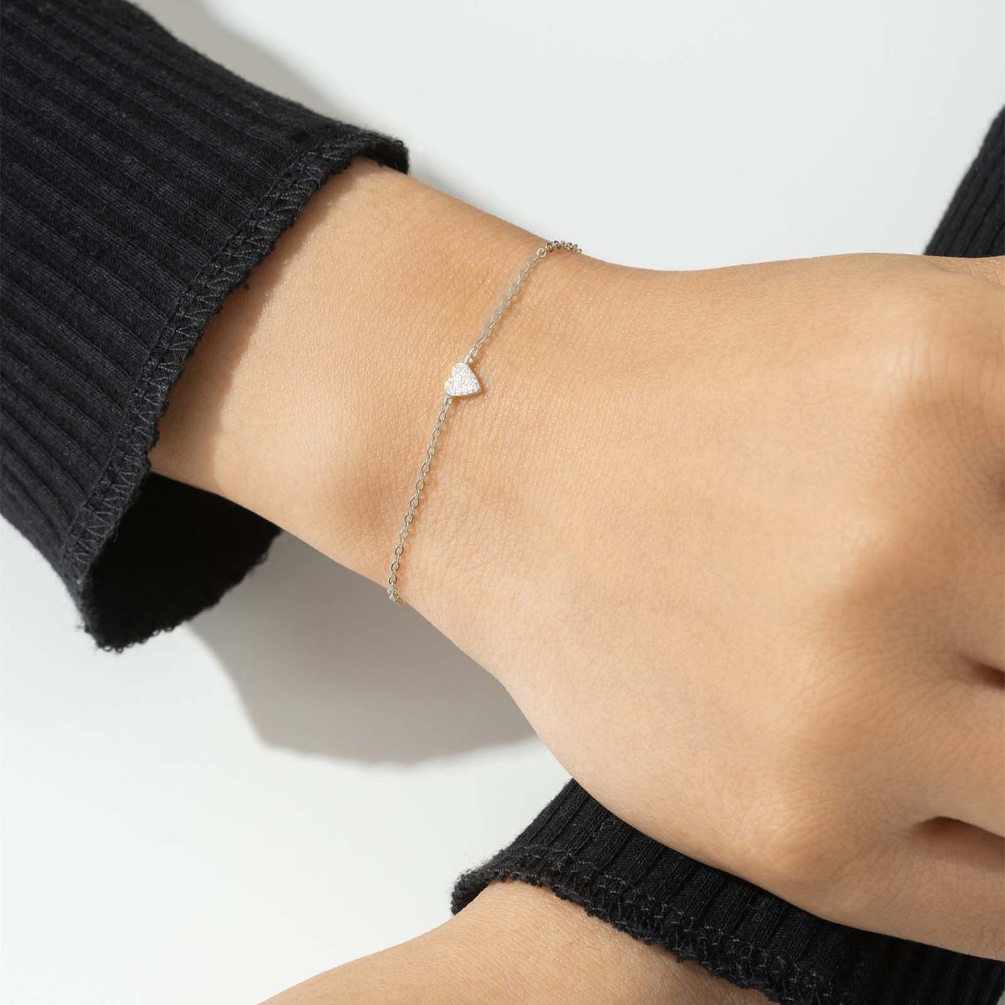 Bracciale cuore retro