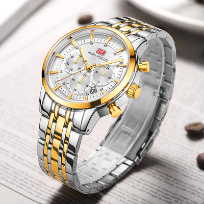 Orologio quarzo quadrante grande impermeabile