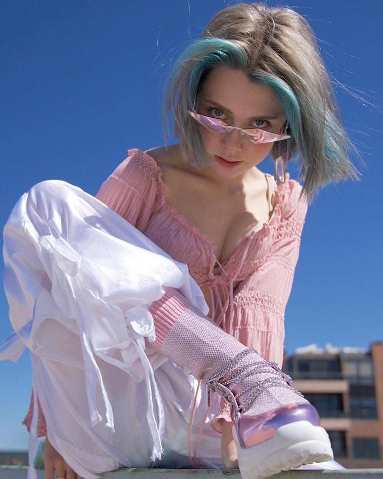 Occhiali da sole senza montatura da donna