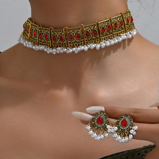 Collana ali di pavone