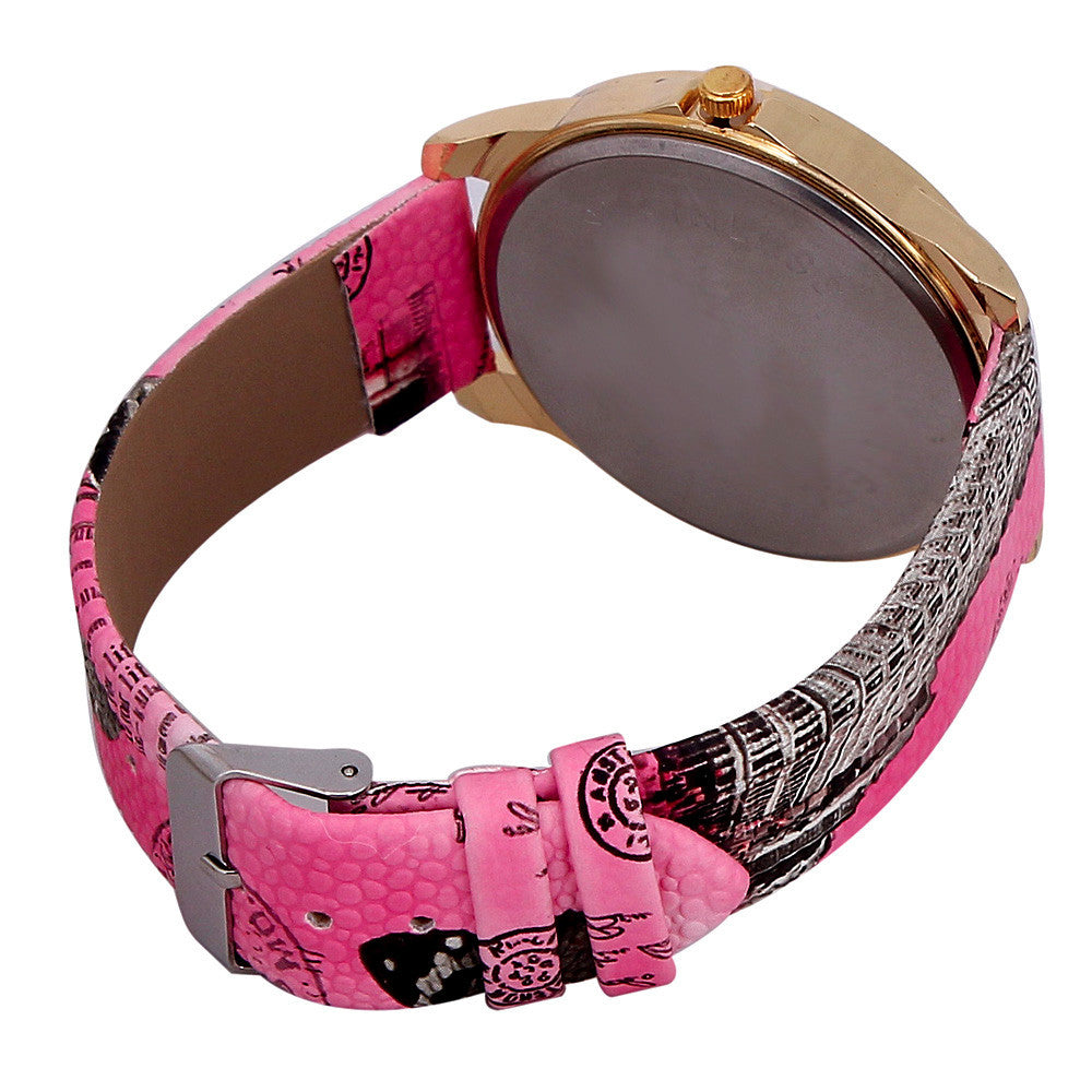Orologio braccialetto rosa