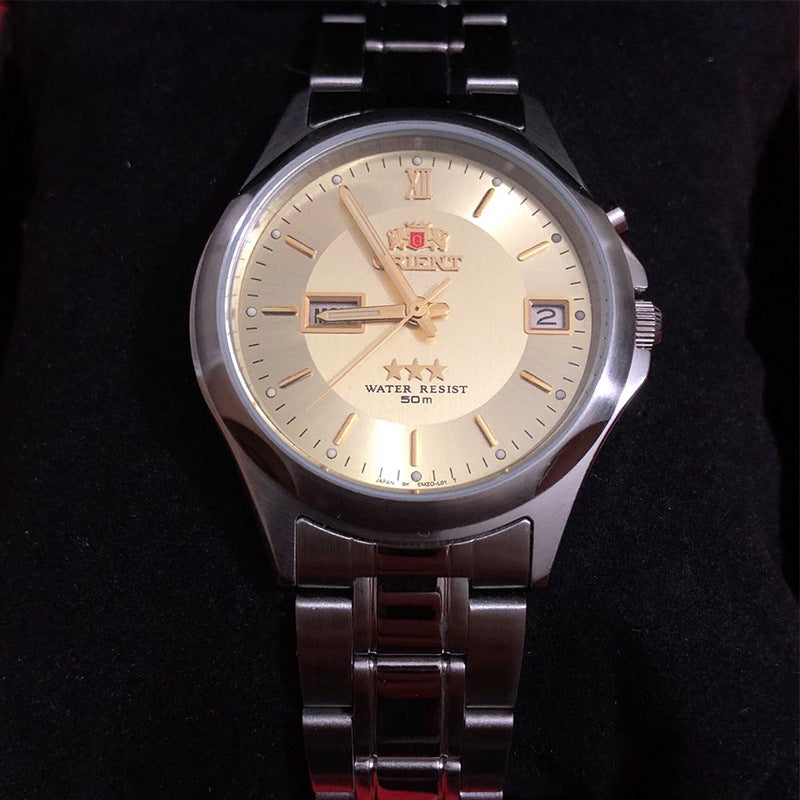 Orologio calendario doppio classico