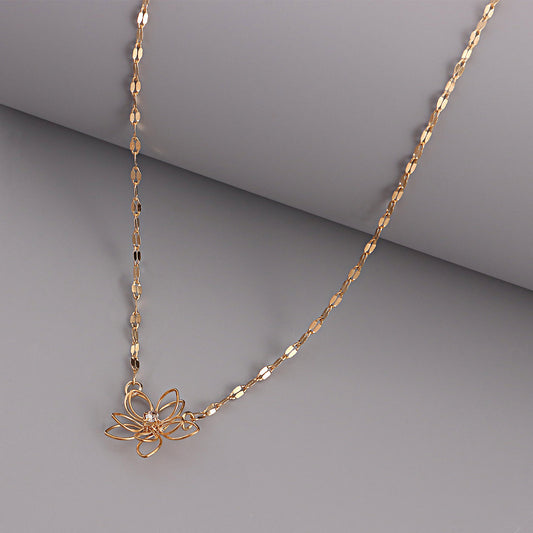 Collana loto scavata