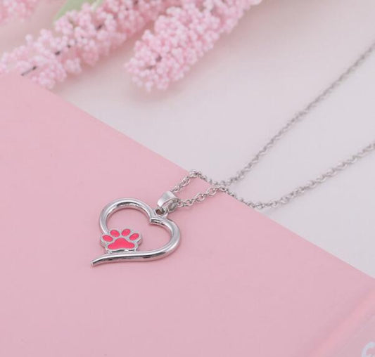 Collana impronte amore