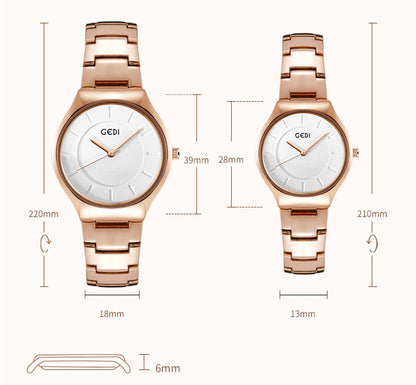 Orologio da donna quarzo di coppia