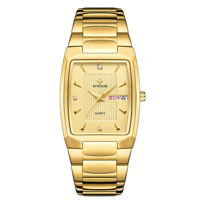 Orologio uomo quadrato impermeabile