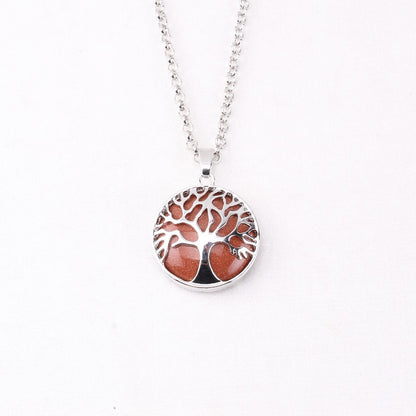 Collana albero della vita in pietra naturale