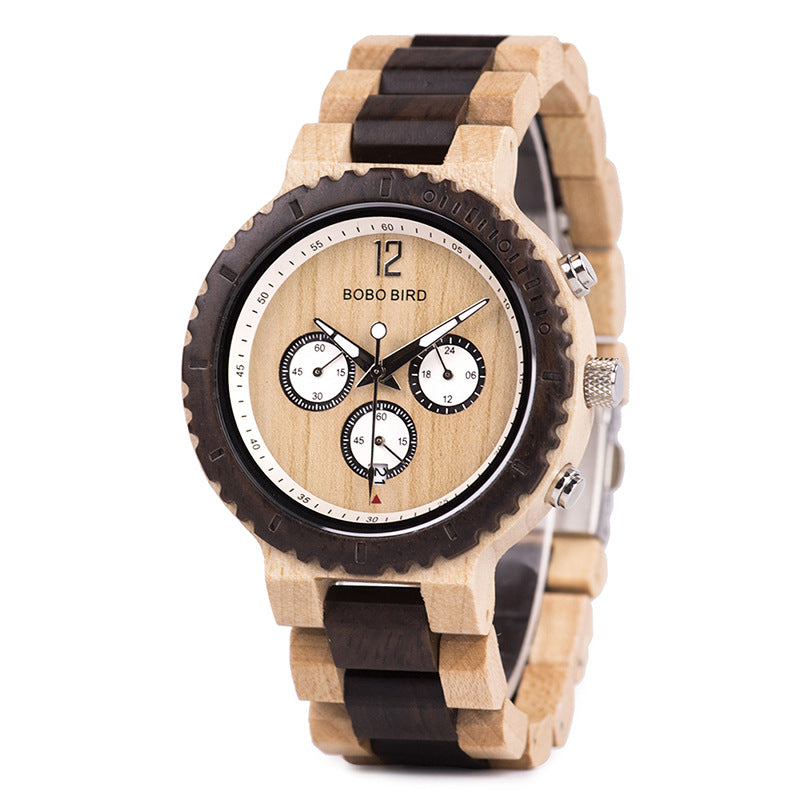 Orologio legno analogico classico