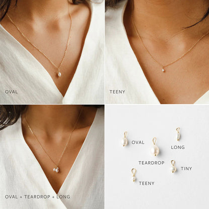 Collana perla barocca acqua dolce