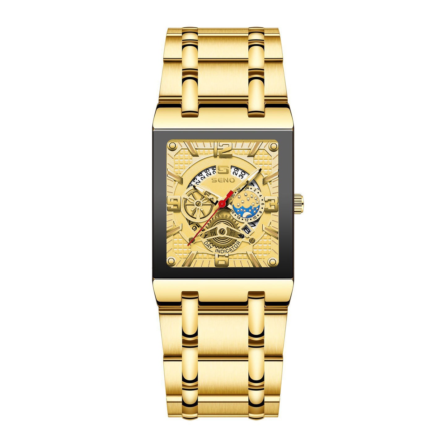 Orologio impermeabile quarzo luminescente