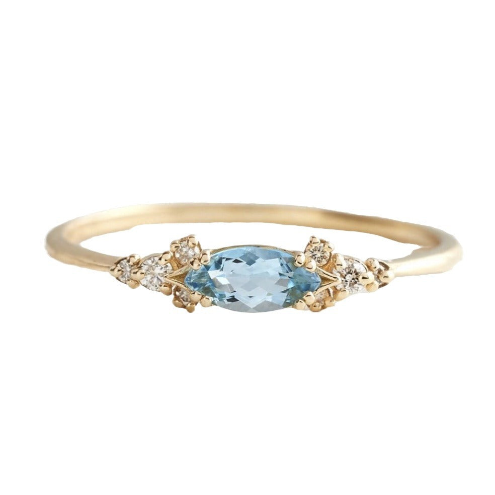 Set fiori strass