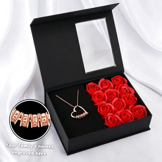 Collana perle amore personalizzabile