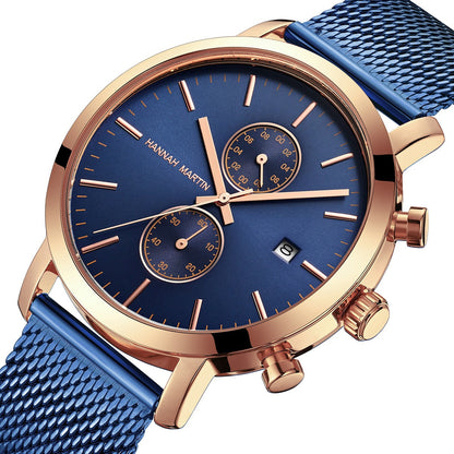 Orologio uomo calendario multifunzione