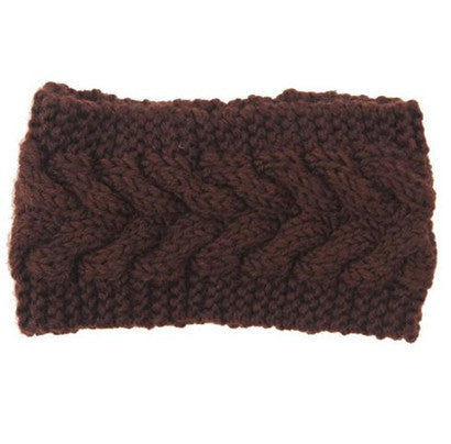 Fascia capelli lana uncinetto