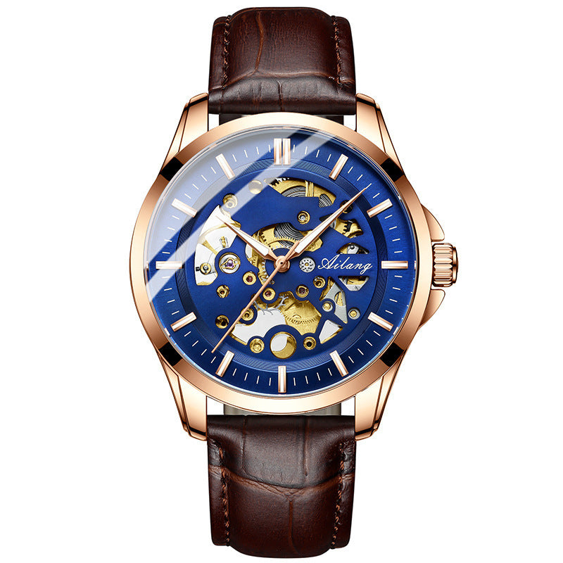 Orologio automatico scheletrato impermeabile