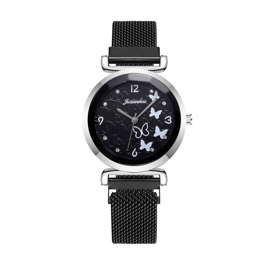 Orologio da donna farfalla chiusura magnetica