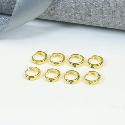 Orecchini a cuore in argento 925