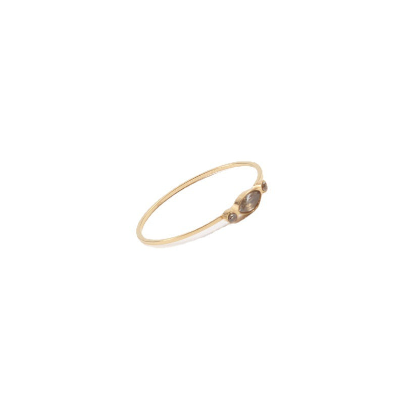 Anello zirconi giapponese